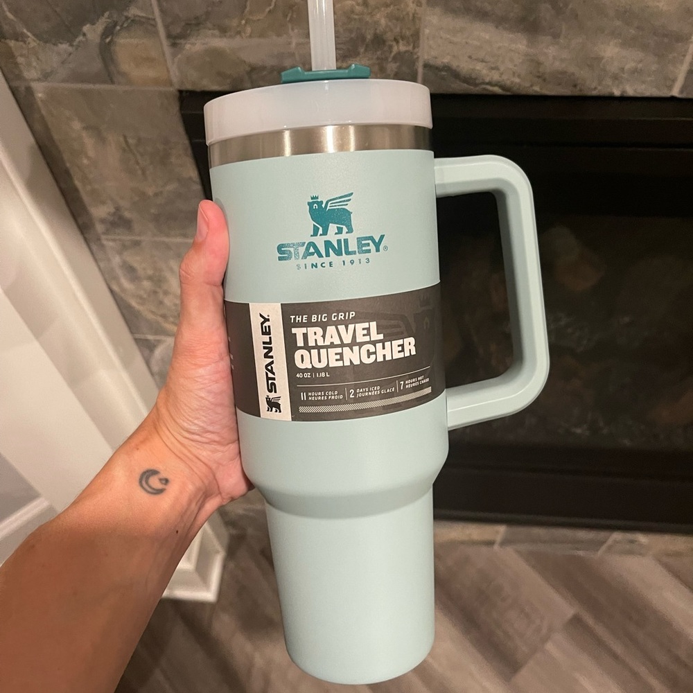 BRAND NEW Stanley Seafoam Tumbler